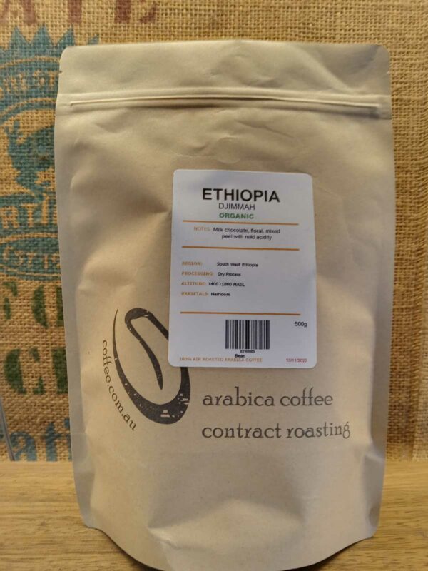 Ethiopian Djimmah Dry Processed Coffee